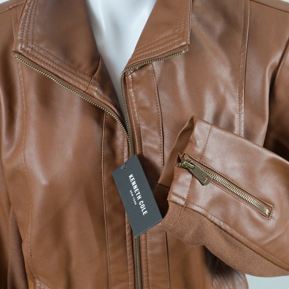 NWT 🌟Host Pick 🌟 Kenneth Cole moto jacket - large - Picture 5 of 12